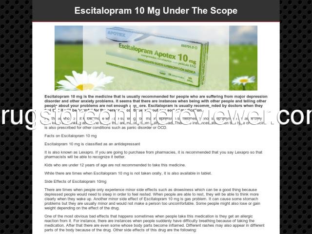 escitalopram10mg.org